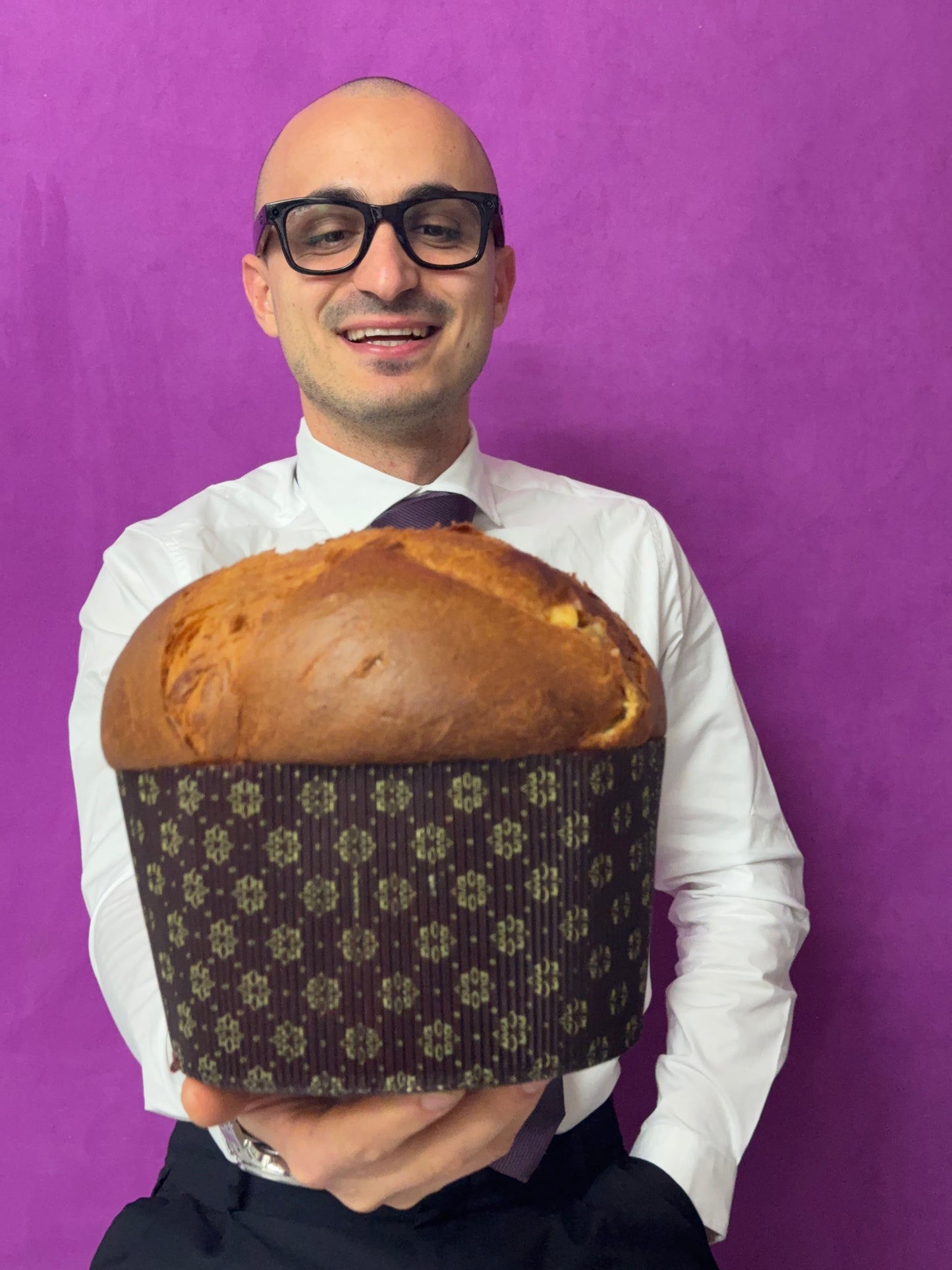 Panettone MAXIMO Melannurca e infusione al miele di castagno